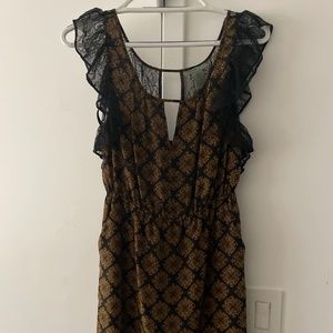 Silk lace Anthropologie dress xs